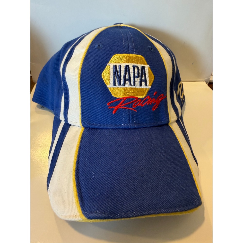 NAPA Racing NHRA Don Schumacher Racing DSR Hat BlueWhite Ron Capps Signature Cap